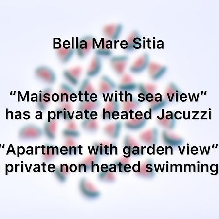 Bella Mare Sitia Apartman Kültér fotó